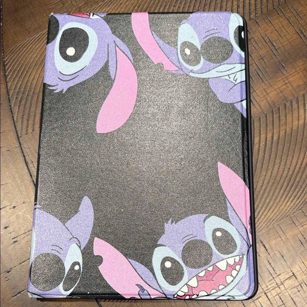 Stitch Tablet Case - Black and Purple